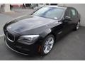 2012 Jet Black BMW 7 Series 750Li Sedan  photo #4