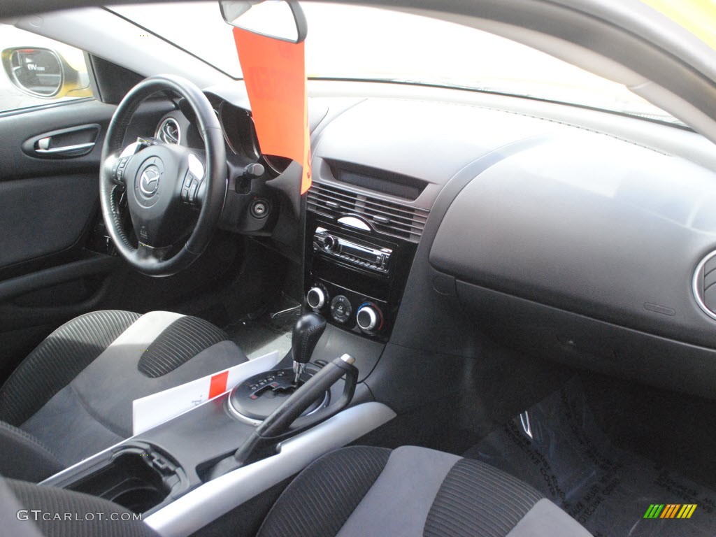 2004 RX-8 Sport - Lightning Yellow / Black photo #5