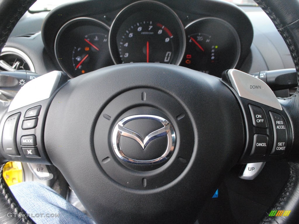 2004 RX-8 Sport - Lightning Yellow / Black photo #18