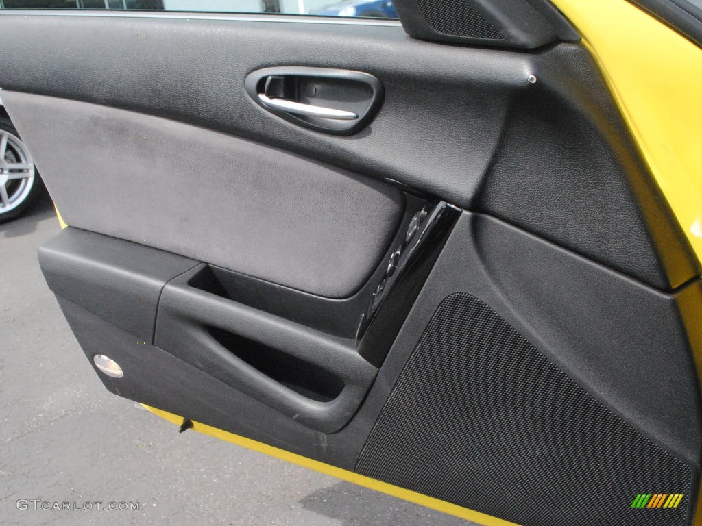 2004 RX-8 Sport - Lightning Yellow / Black photo #24