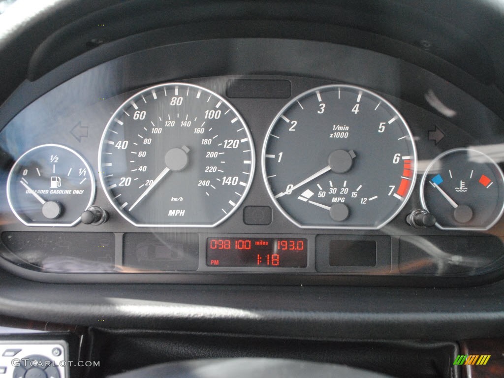 2002 3 Series 330i Coupe - Orient Blue Metallic / Grey photo #15