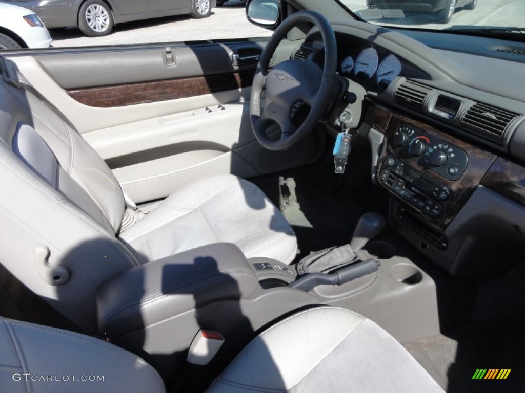 2004 Sebring Limited Convertible - Bright Silver Metallic / Dark Taupe/Medium Taupe photo #20