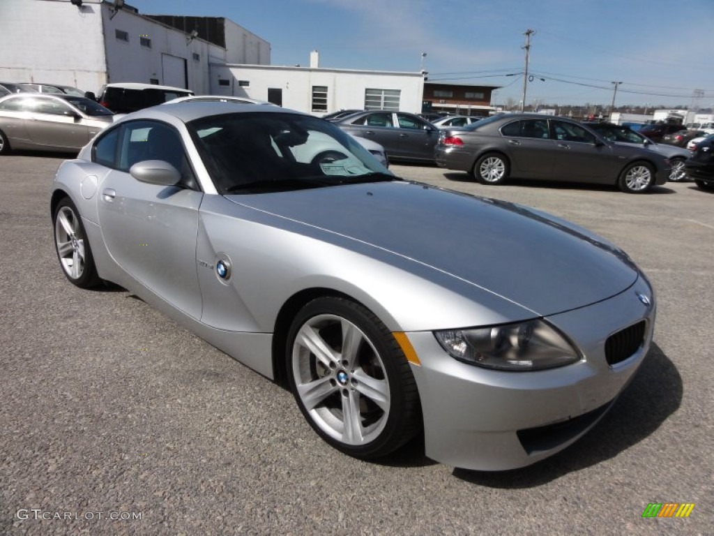 Titanium Silver Metallic 2007 BMW Z4 3.0si Coupe Exterior Photo #61951010