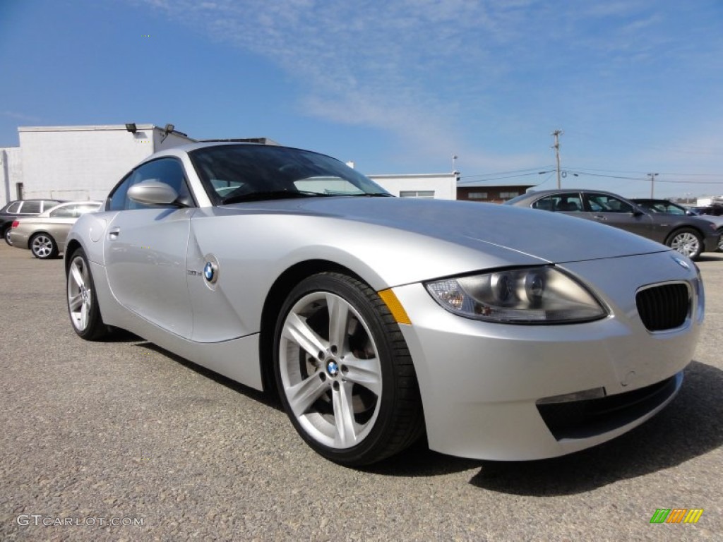 Titanium Silver Metallic 2007 BMW Z4 3.0si Coupe Exterior Photo #61951019
