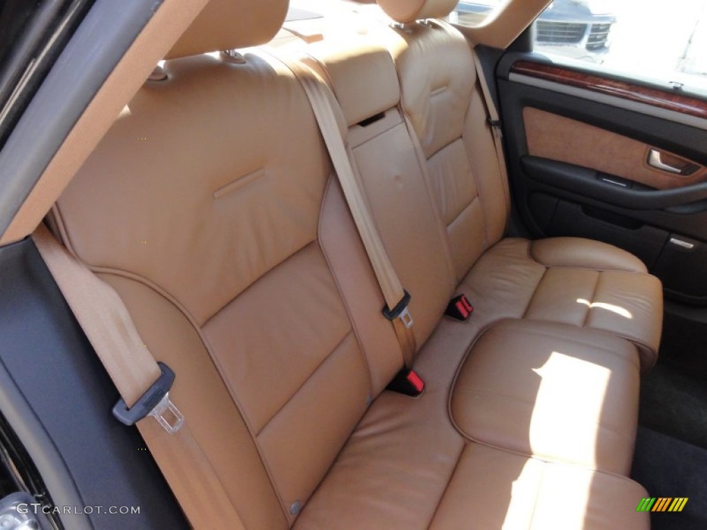 2005 A8 4.2 quattro - Brilliant Black / Black/Amaretto photo #27