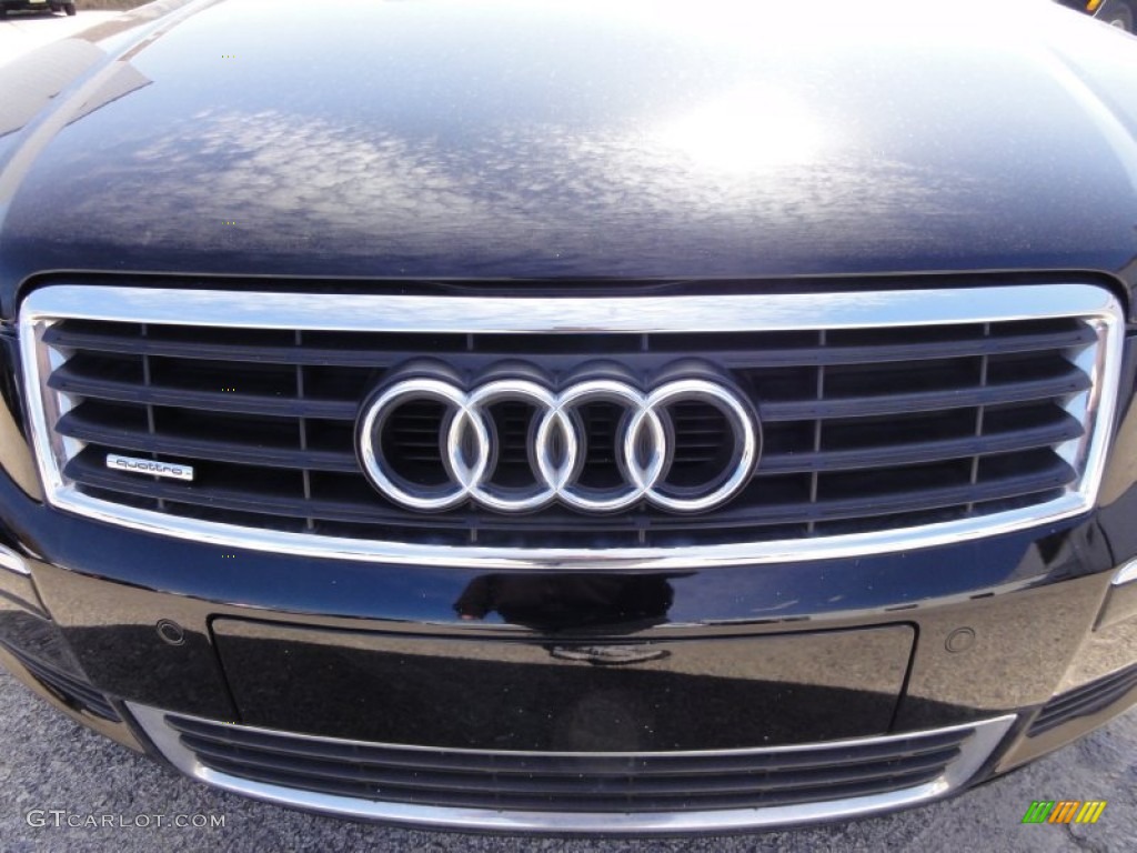 2005 A8 4.2 quattro - Brilliant Black / Black/Amaretto photo #40