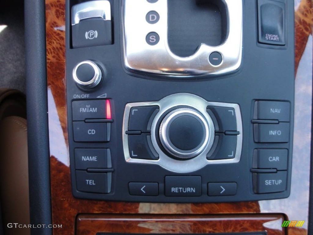 2005 A8 4.2 quattro - Brilliant Black / Black/Amaretto photo #48