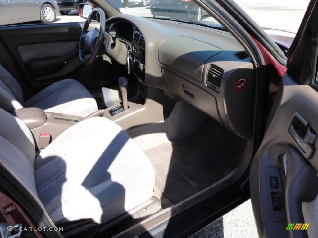 1996 Camry LE Sedan - Ruby Red Pearl / Beige photo #19