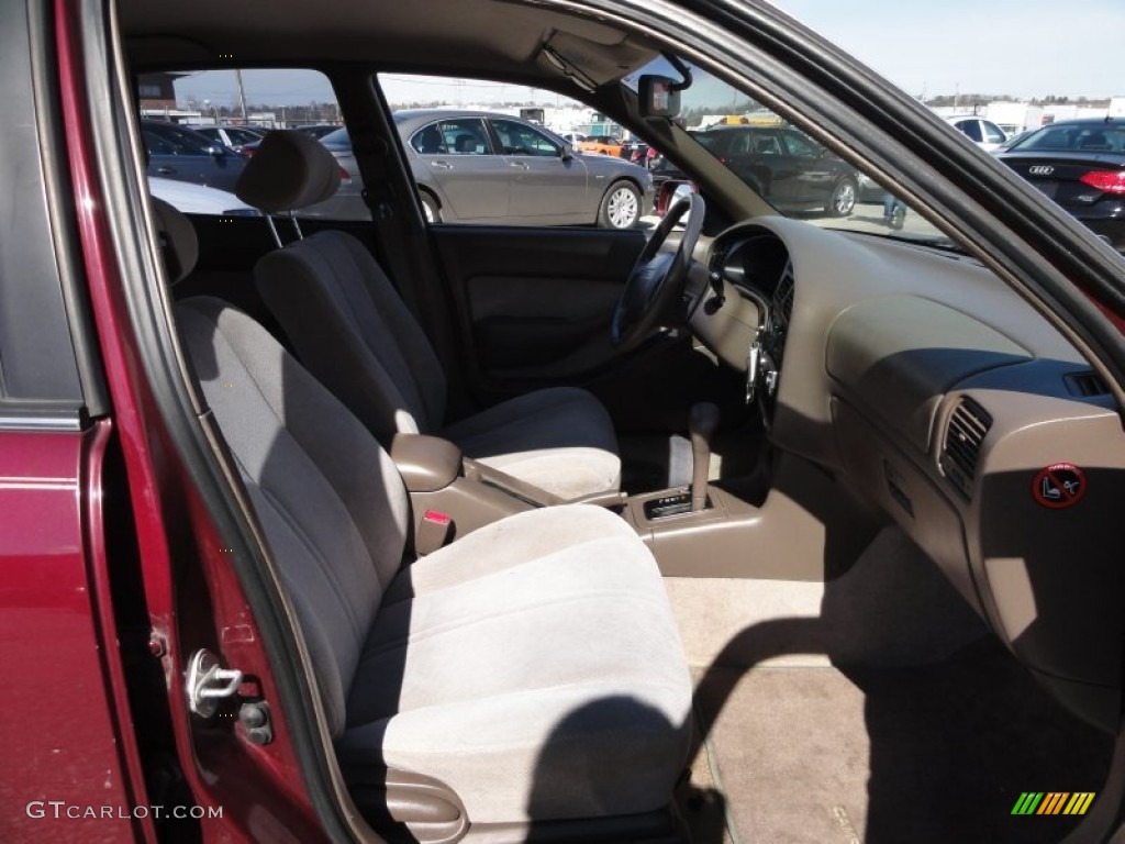 1996 Camry LE Sedan - Ruby Red Pearl / Beige photo #21