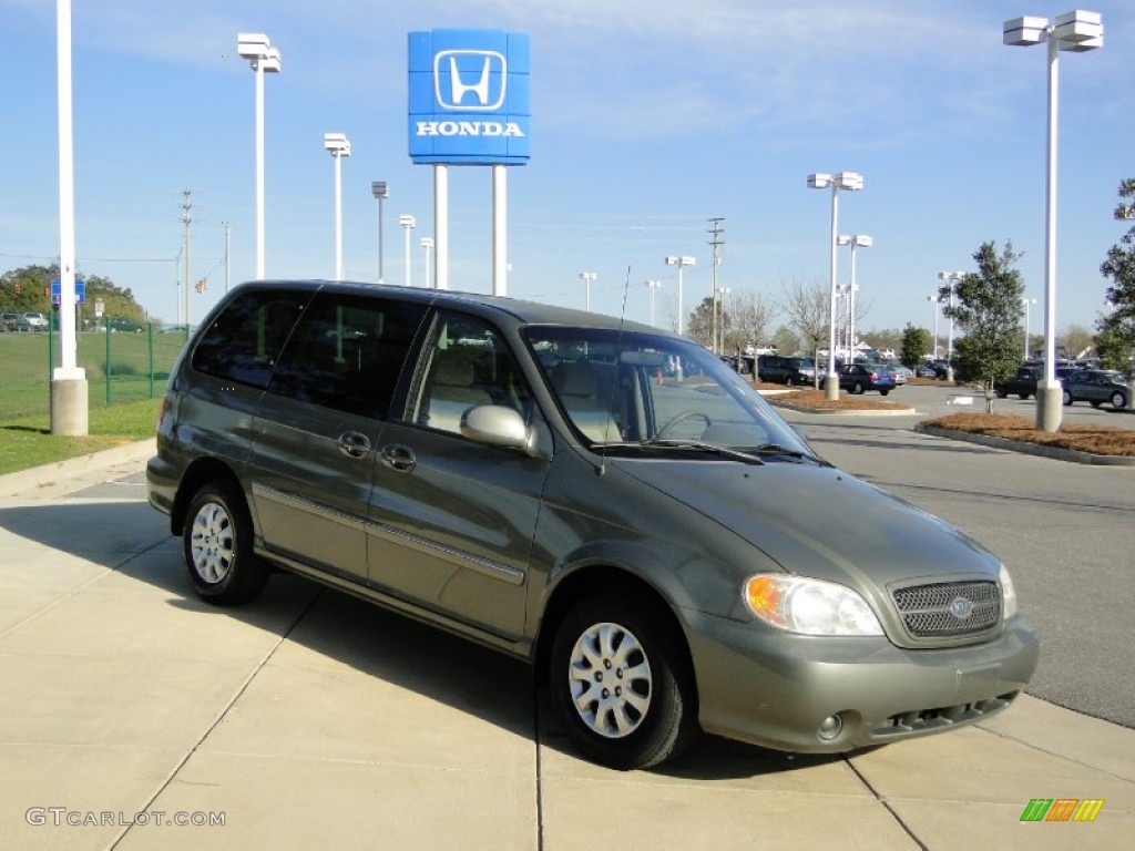 2004 Sedona LX - Sage Green / Beige photo #2