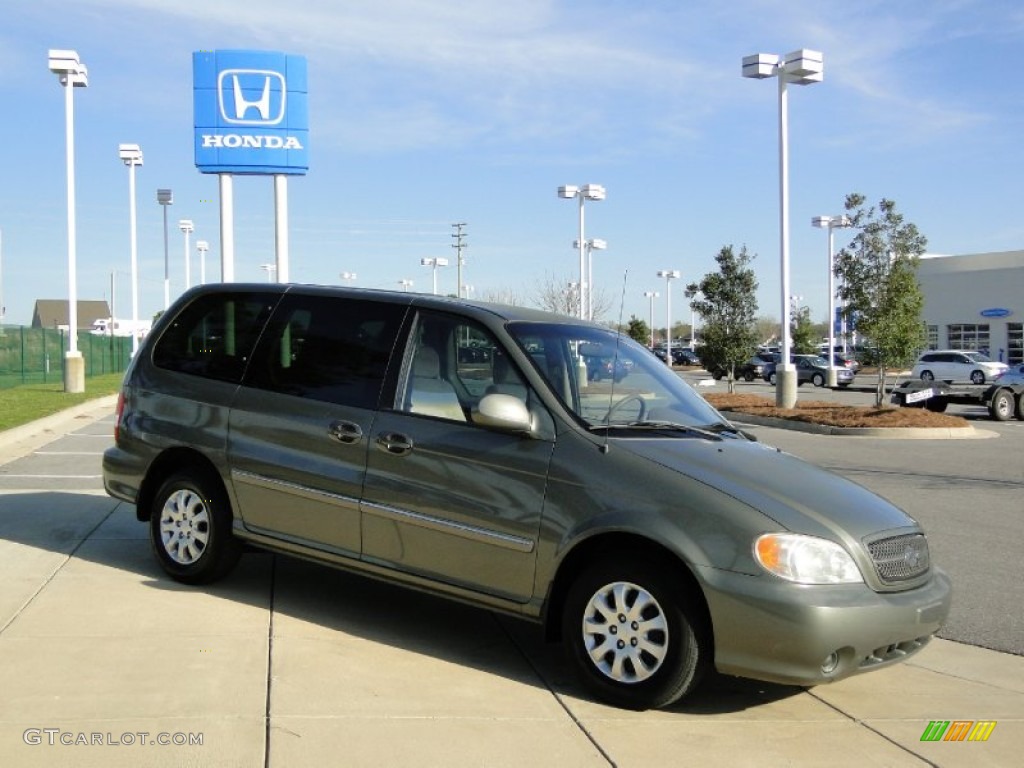 2004 Sedona LX - Sage Green / Beige photo #3