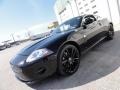 2007 Ebony Black Jaguar XK XK8 Coupe  photo #3