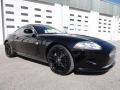 2007 Ebony Black Jaguar XK XK8 Coupe  photo #6