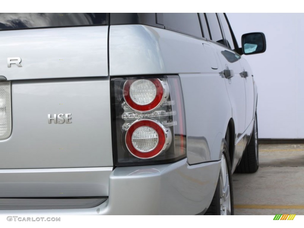 2010 Range Rover HSE - Zermatt Silver Metallic / Jet Black photo #11