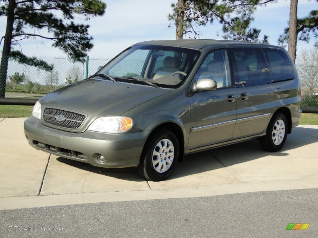 2004 Sedona LX - Sage Green / Beige photo #10