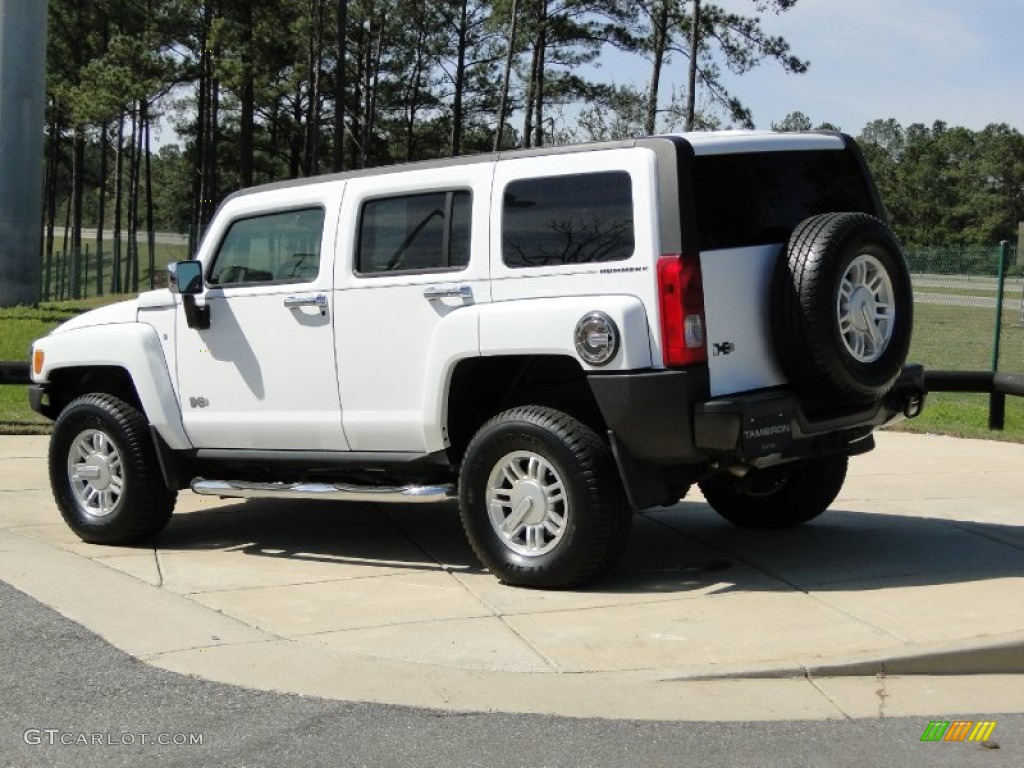 Birch White 2007 Hummer H3 X Exterior Photo #61952651