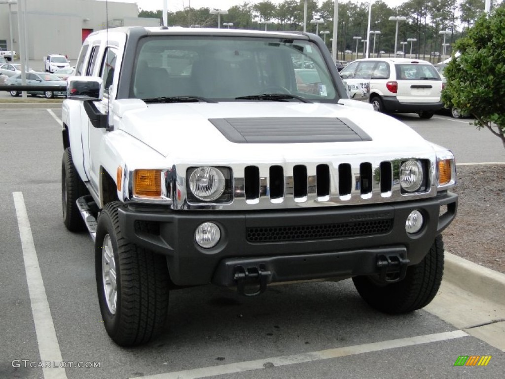 Birch White 2007 Hummer H3 X Exterior Photo #61952939