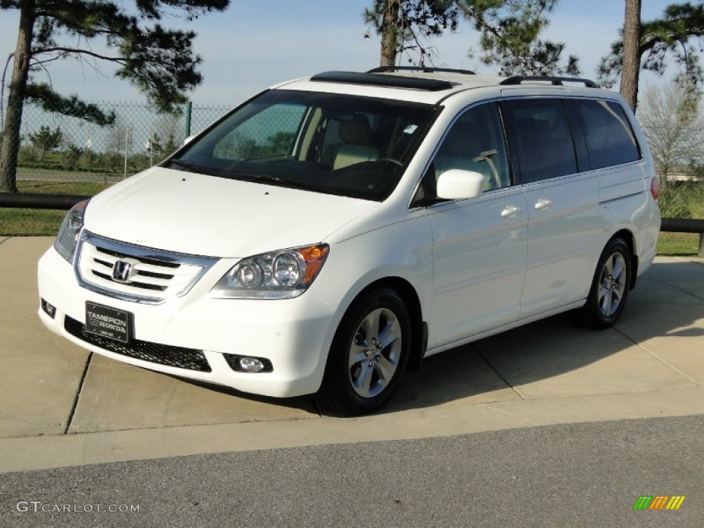 Taffeta White 2010 Honda Odyssey Touring Exterior Photo #61953494
