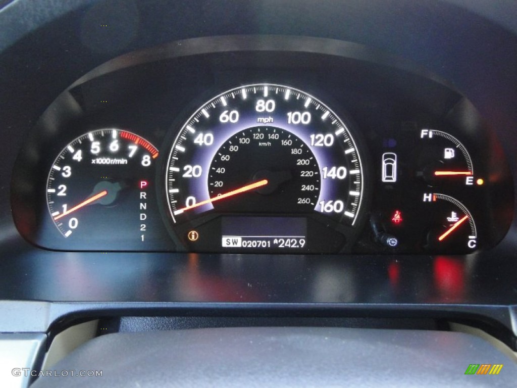 2010 Honda Odyssey Touring Gauges Photo #61953566