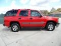 2002 Victory Red Chevrolet Tahoe LS  photo #2