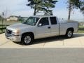 2004 Silver Birch Metallic GMC Sierra 1500 SLE Extended Cab  photo #9