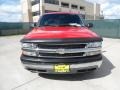 2002 Victory Red Chevrolet Tahoe LS  photo #8