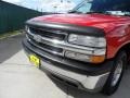 2002 Victory Red Chevrolet Tahoe LS  photo #11