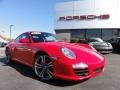 Guards Red 2011 Porsche 911 Carrera S Coupe Exterior