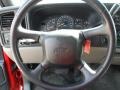 2002 Chevrolet Tahoe Graphite/Medium Gray Interior Steering Wheel Photo