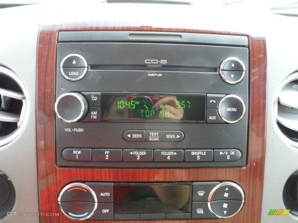 2008 Ford F150 Lariat SuperCrew 4x4 Audio System Photo #61954568