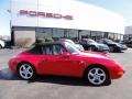 1997 Guards Red Porsche 911 Carrera Cabriolet  photo #7