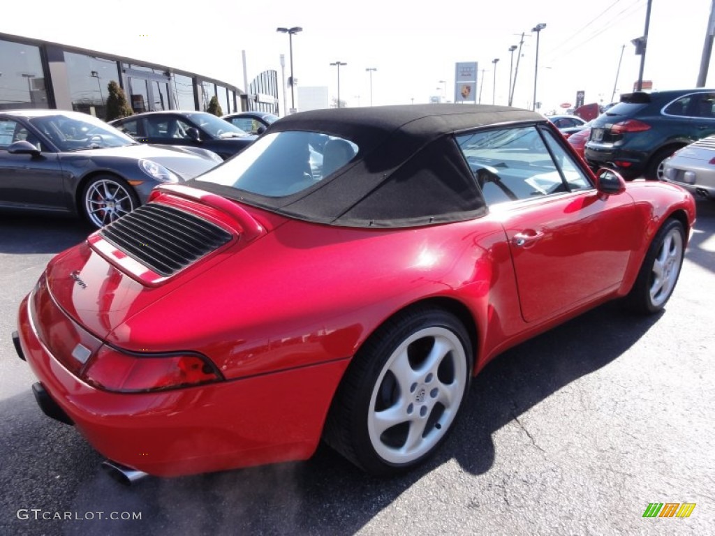 Guards Red 1997 Porsche 911 Carrera Cabriolet Exterior Photo #61955153