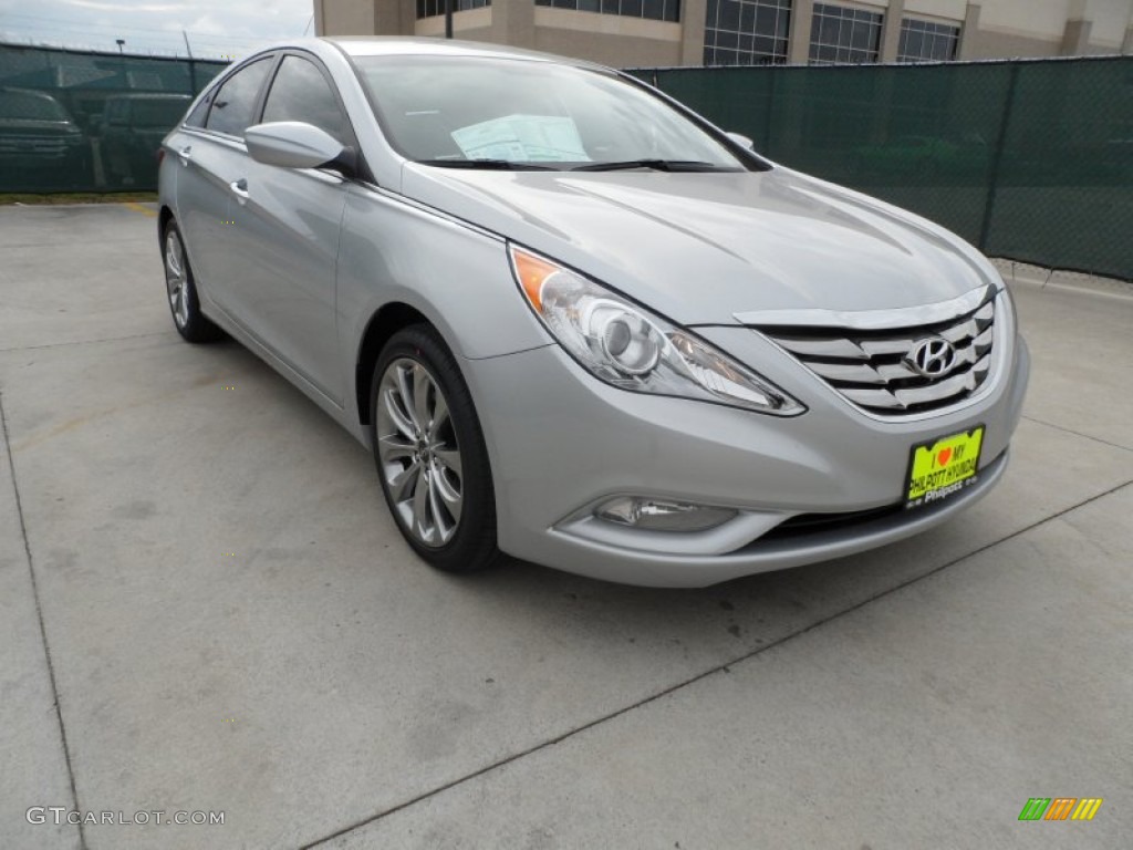 2012 Sonata SE - Radiant Silver / Gray photo #1