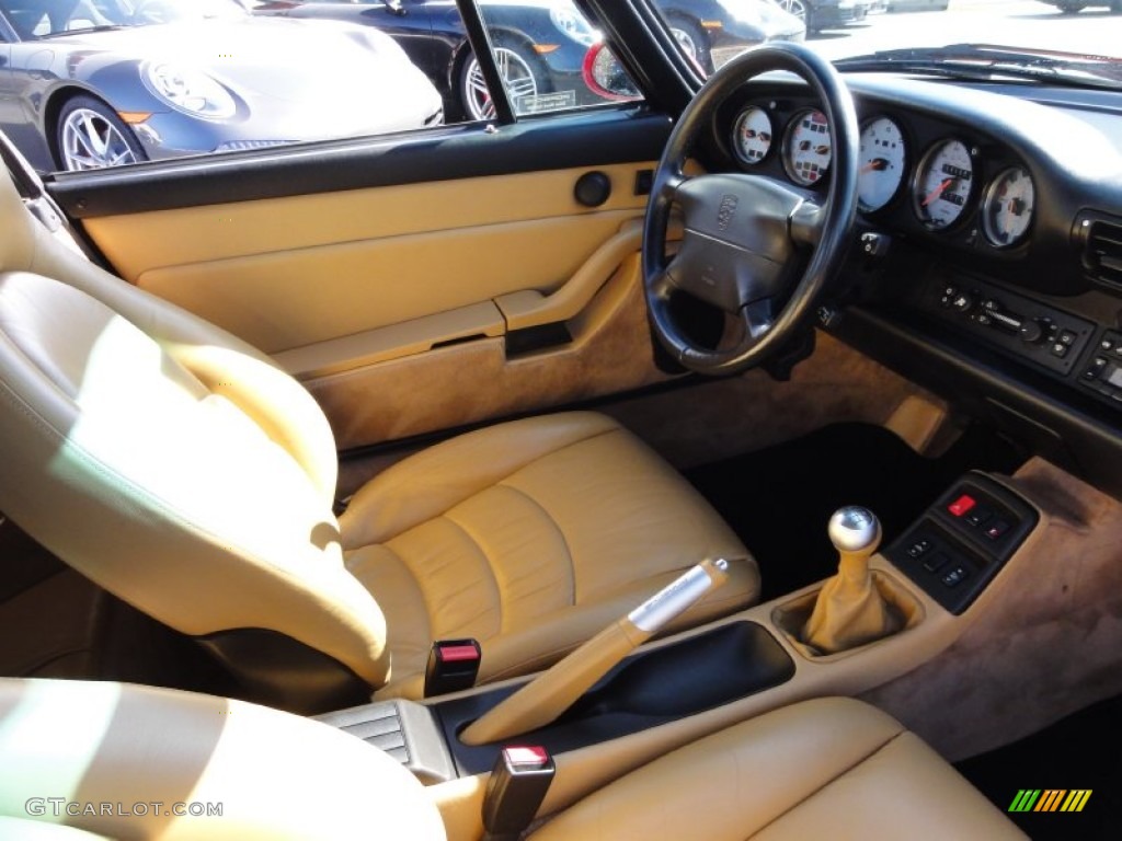 Cashmere Interior 1997 Porsche 911 Carrera Cabriolet Photo #61955246