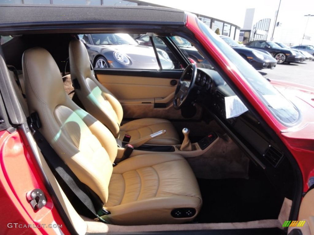 Cashmere Interior 1997 Porsche 911 Carrera Cabriolet Photo #61955254