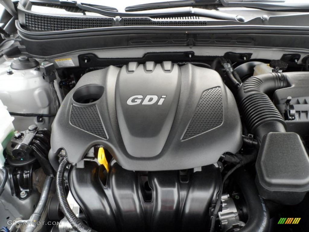 2012 Hyundai Sonata SE 2.4 Liter GDI DOHC 16-Valve D-CVVT 4 Cylinder Engine Photo #61955337