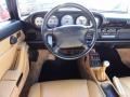 1997 Porsche 911 Cashmere Interior Steering Wheel Photo