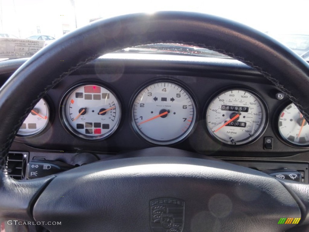 1997 Porsche 911 Carrera Cabriolet Gauges Photo #61955401