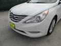 2012 Shimmering White Hyundai Sonata Limited  photo #10