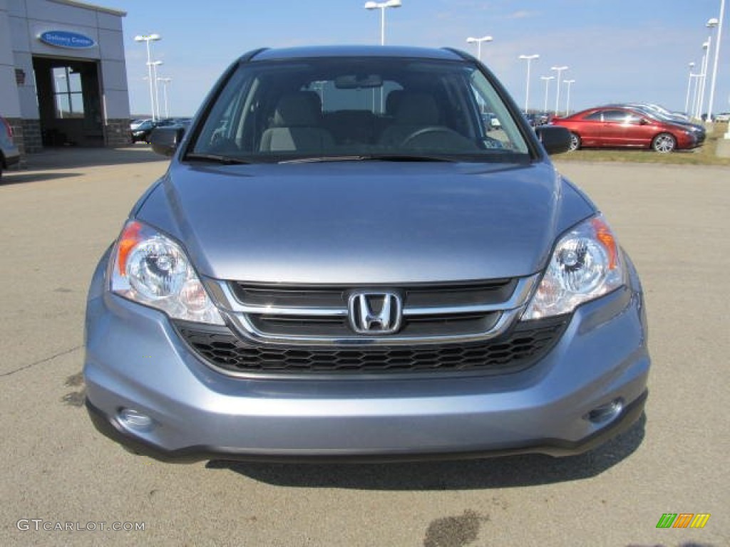 2011 CR-V SE 4WD - Glacier Blue Metallic / Gray photo #13