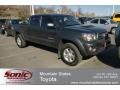 2010 Magnetic Gray Metallic Toyota Tacoma V6 SR5 TRD Sport Double Cab 4x4  photo #1