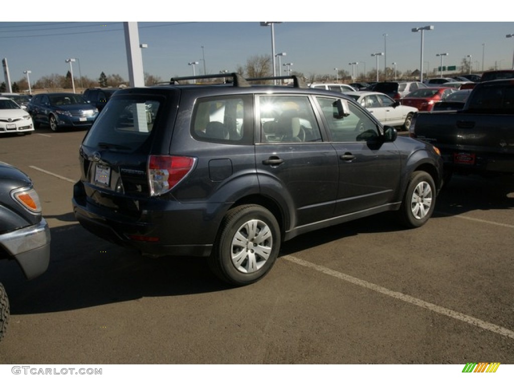 2009 Forester 2.5 X - Obsidian Black Pearl / Platinum photo #2