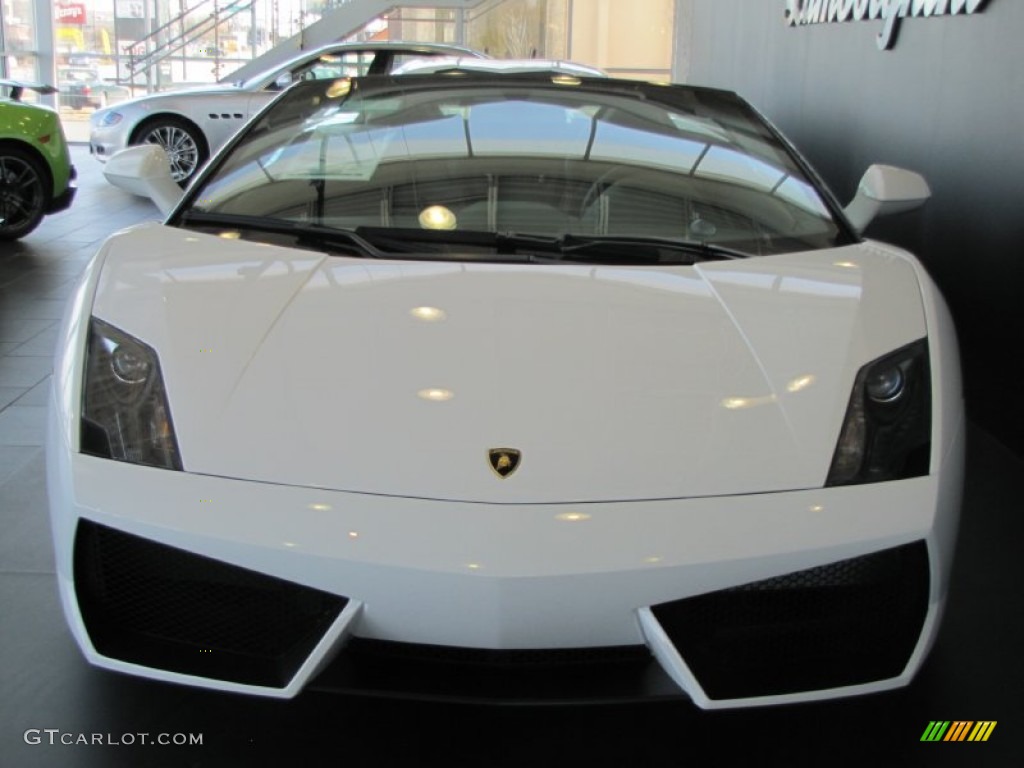 Bianco Monocerus 2012 Lamborghini Gallardo LP 560-4 Spyder Exterior Photo #61958627