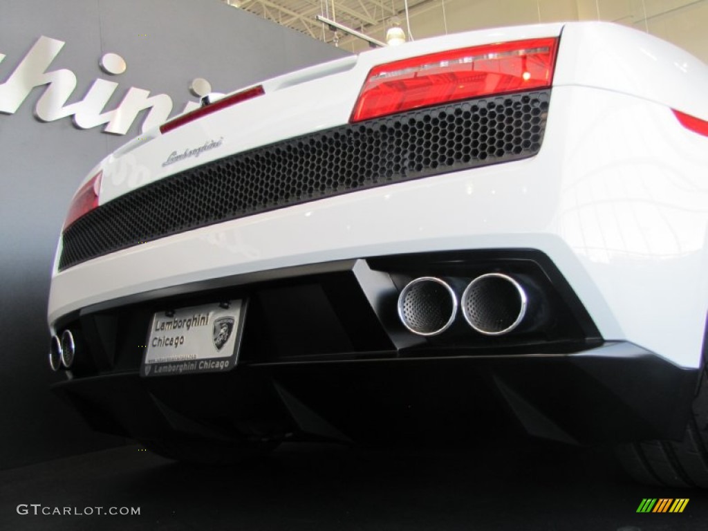 2012 Gallardo LP 560-4 Spyder - Bianco Monocerus / Nero Perseus photo #12
