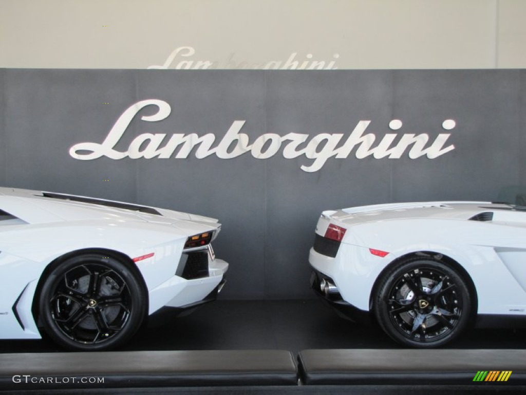 Bianco Monocerus 2012 Lamborghini Gallardo LP 560-4 Spyder Exterior Photo #61958732
