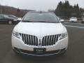 2012 White Platinum Metallic Tri-Coat Lincoln MKX AWD  photo #3