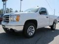 Summit White - Sierra 1500 SLE Regular Cab Photo No. 3