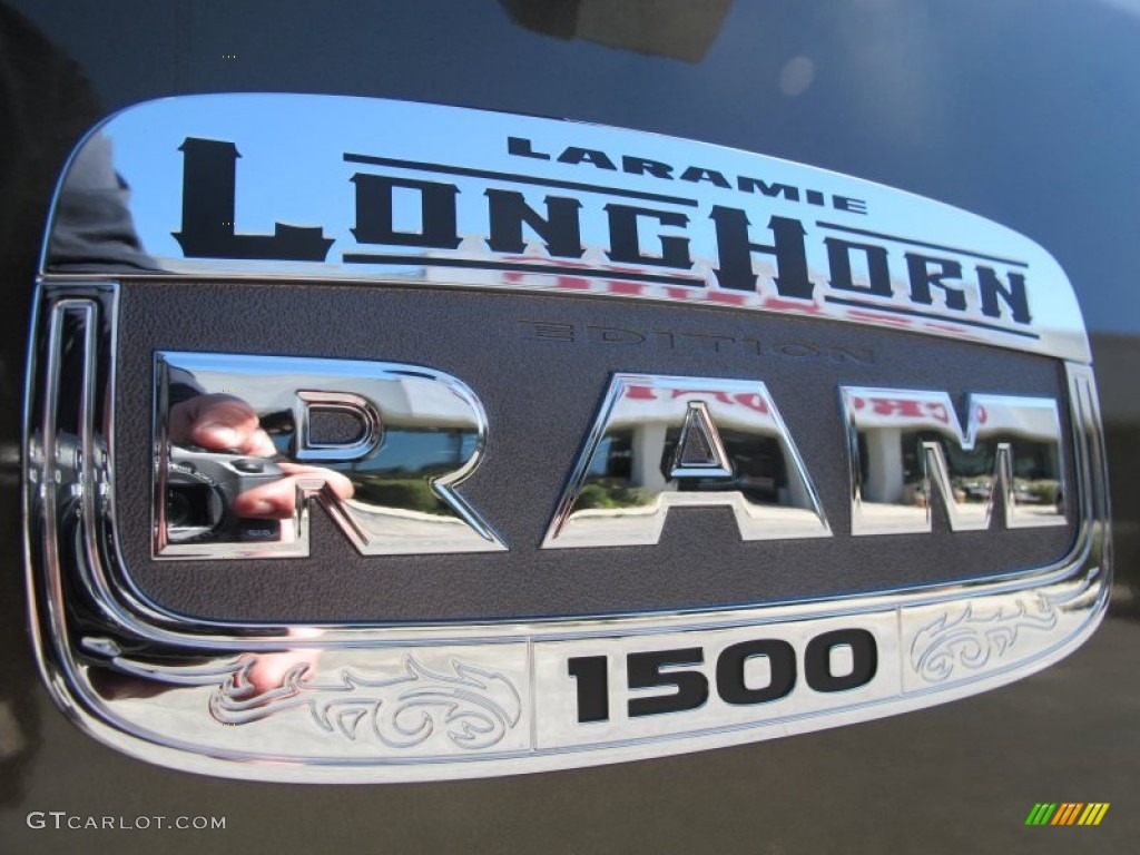 2012 Ram 1500 Laramie Longhorn Crew Cab 4x4 - Sagebrush Pearl / Dark Slate Gray/Russet photo #10