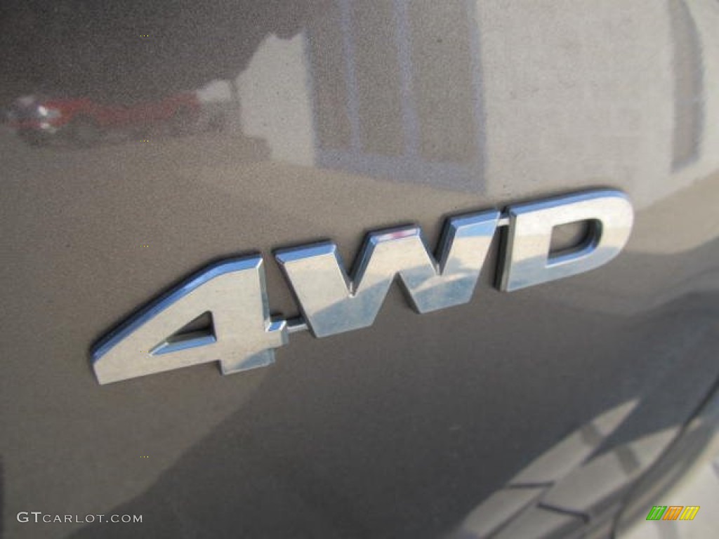 2010 CR-V EX AWD - Urban Titanium Metallic / Black photo #5