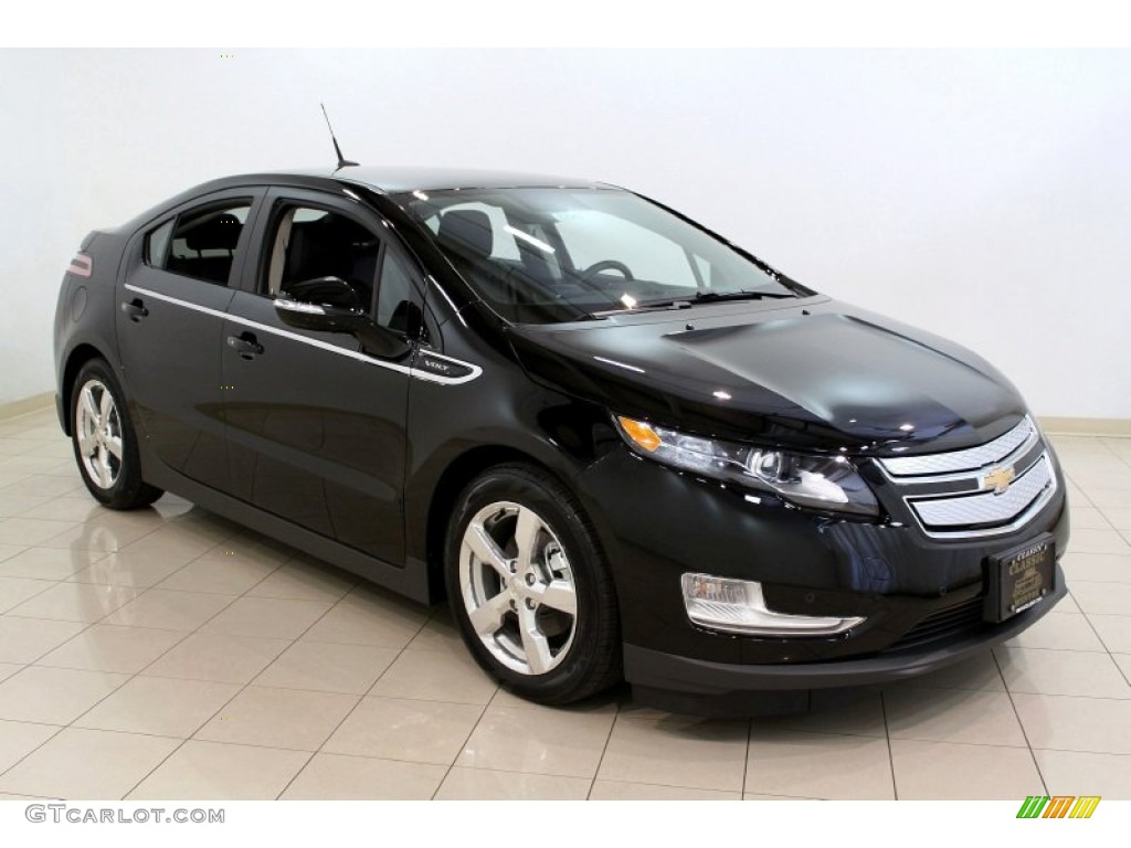 2012 Volt Hatchback - Black / Jet Black/Dark Accents photo #1